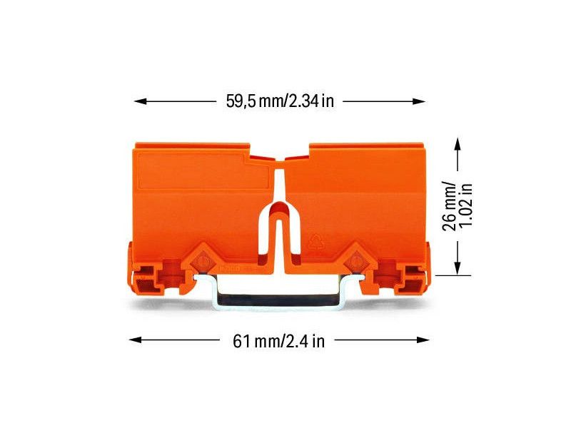 WAGO 773-332 ŠINSKI NOSAČ KLEMA 773