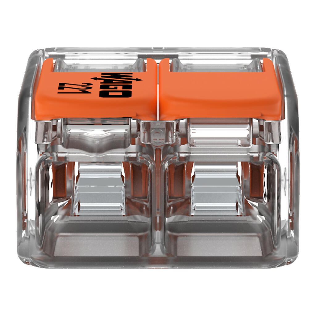 WAGO 221-412/995-016 KLEMA SA POLUGOM 2x0,2-4mm 450V/4kV/2 32A
