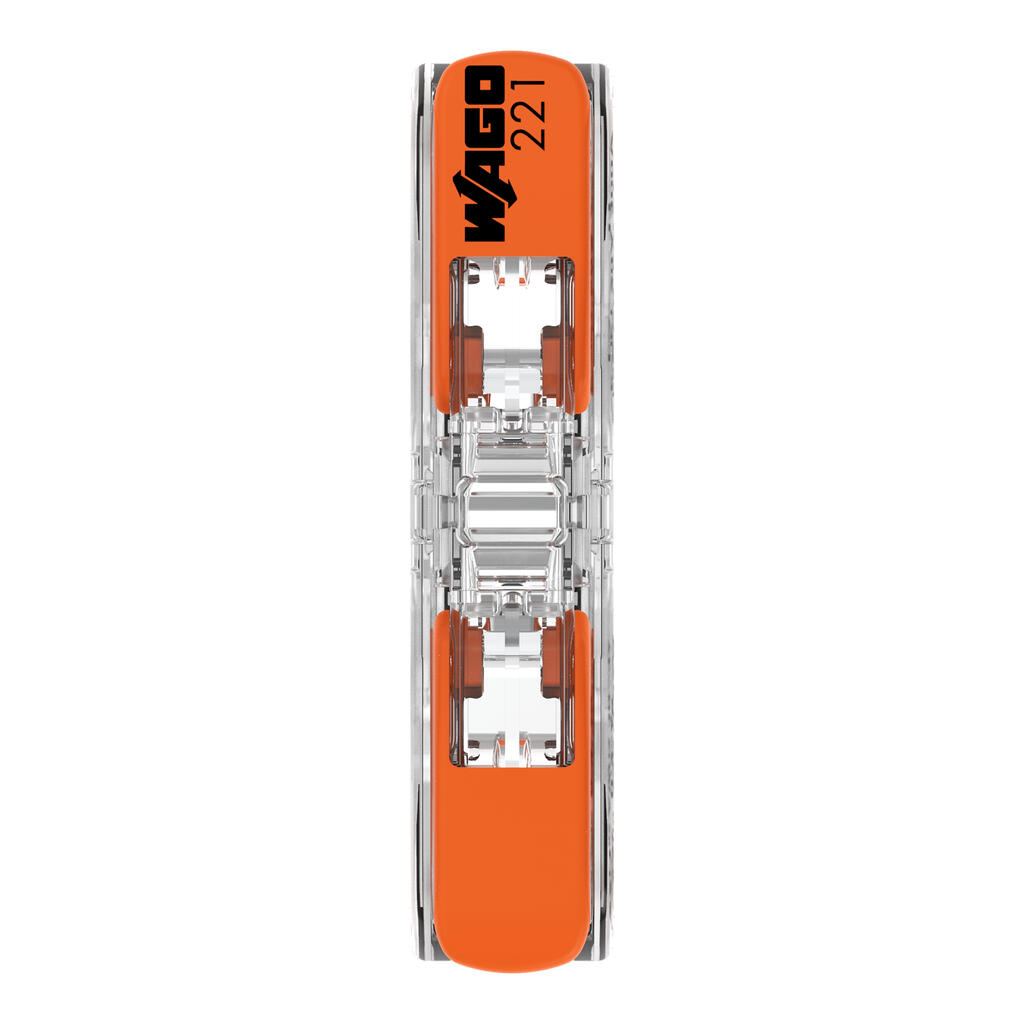 WAGO 221-2411/995-012  KLEMA SA POLUGOM PROLAZNA 2x0,2-4mm 450V/4kV/2 32A