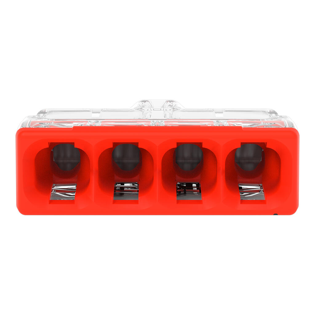 WAGO 2273-204/995-020  KLEMA 4x0,5-2,5mm 450V/4kV/2 24A CRVENA
