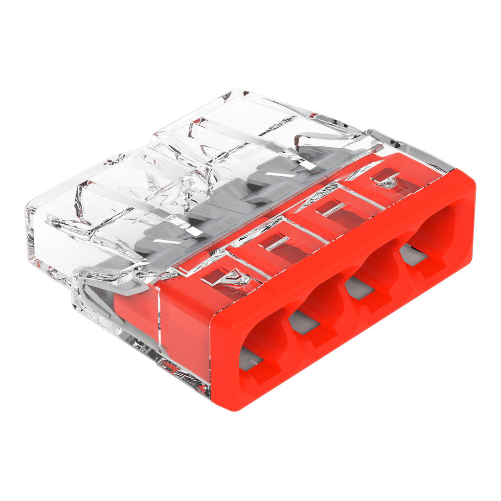 WAGO 2273-204/995-020  KLEMA 4x0,5-2,5mm 450V/4kV/2 24A CRVENA