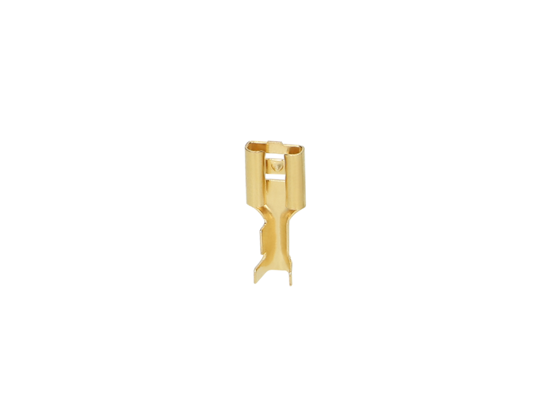 BUKSNA NEIZOLOVANA ŽENSKA 2,5mm2, 6,3mm, (Pak.100 kom.) OR-KK-8107/2,5/6