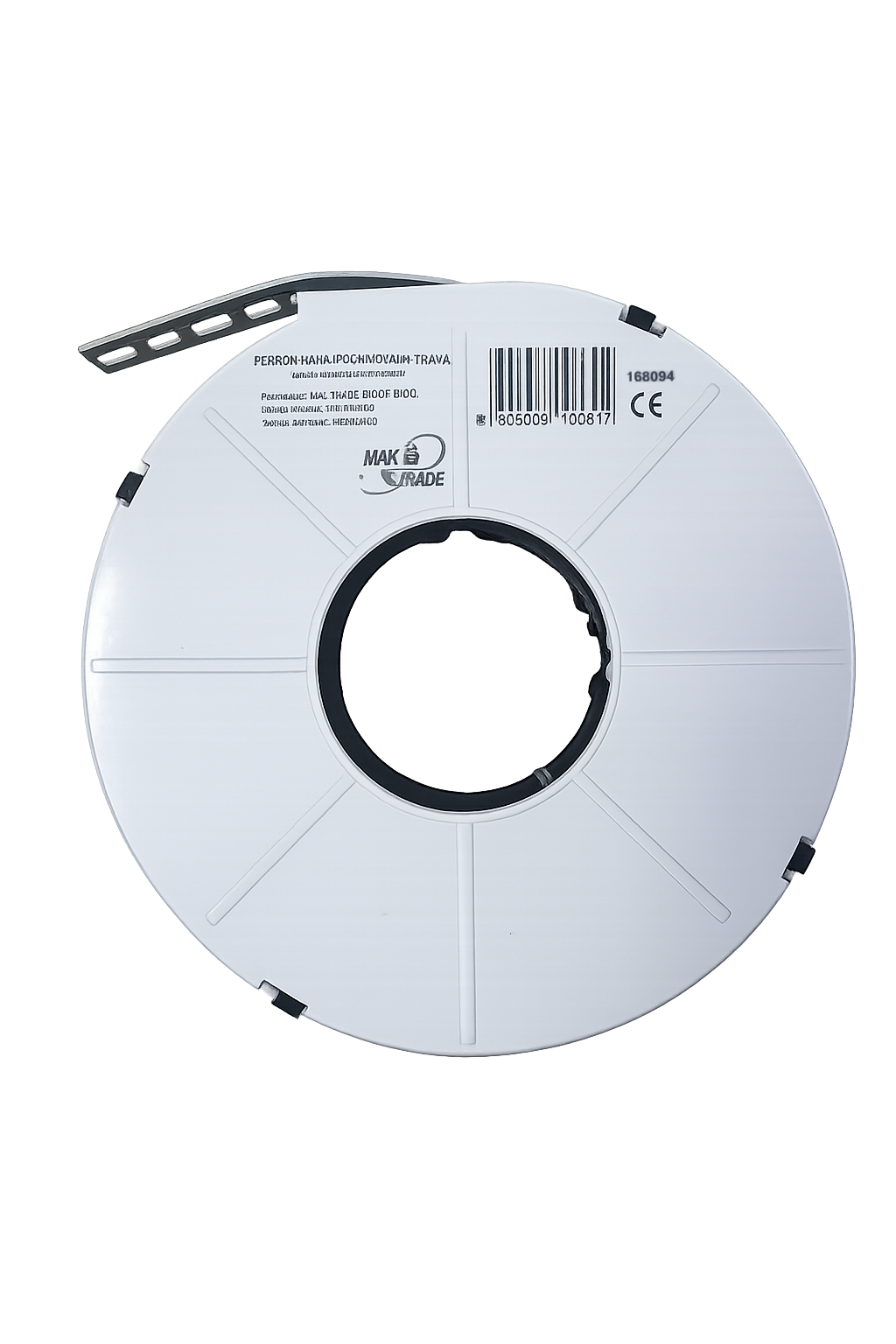 PERFORIRANA POCINKOVANA TRAKA 10m 15X0,7mm FI 6,5 MTG