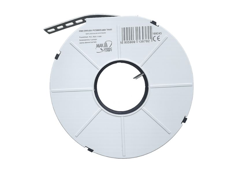 PERFORIRANA POCINKOVANA TRAKA 10m 20X1,0mm FI 8,5 MTG