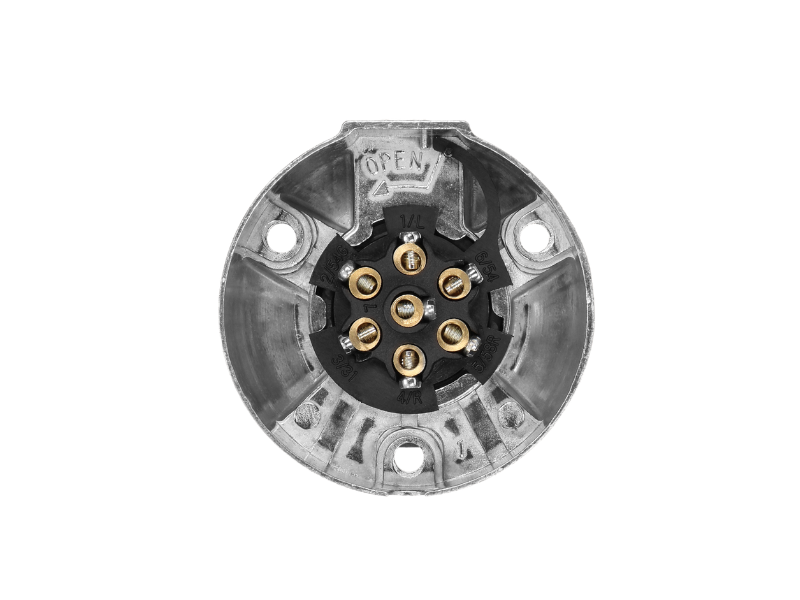 UTICNICA ZA PRIKOLICE ALUMINIJUM ,7 PINA OR-AE-1387