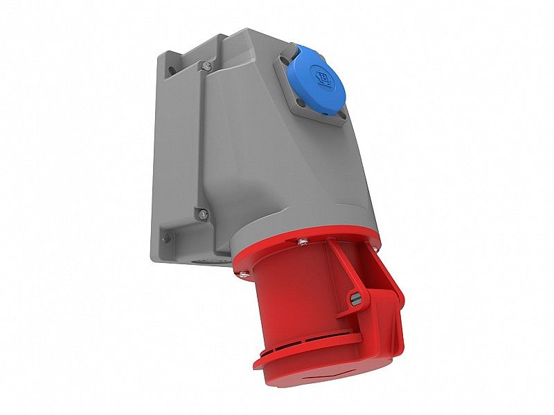 UTIČNICA ZIDNA UKO-UTO BEMIS IP44 63A 3P+E+N 380V SA UTIČNICOM BC1-4505-2537