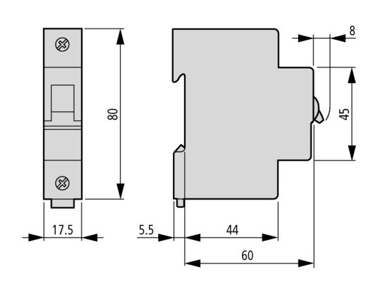 AUTOMATSKI OSIGURAČ EATON 1P PL6 B 10A 286519