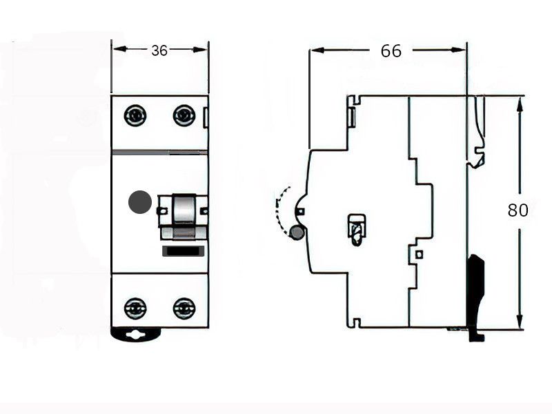 FID SKLOPKA 2P 25/0.03A EATON 286492