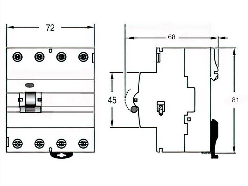 FID SKLOPKA 4P 40/0.3A ACTI 9 K60N SCHNEIDER A9Z06440