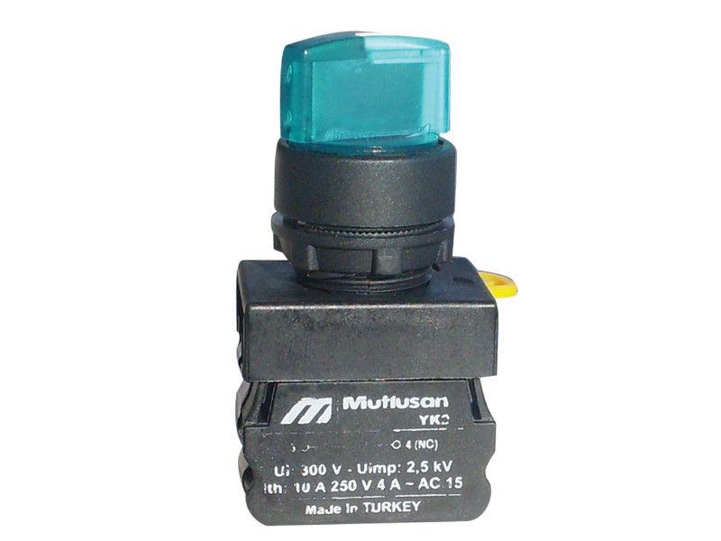 TASTER ZAOKRETNI II-0-I (sa indikacijom) Mutlusan SW-AK323L 010 104 000054