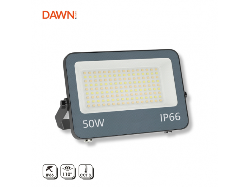 LED REFLEKTOR DAWN  50W SMD CCT GN-FL913-50