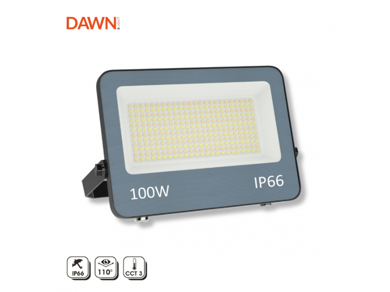 LED REFLEKTOR DAWN 100W SMD CCT GN-FL913-100