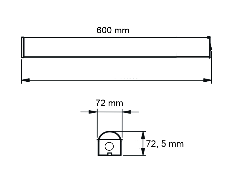 LAMPA STRELA LG05M-06-20 20W 2000Lm IP20 4000K