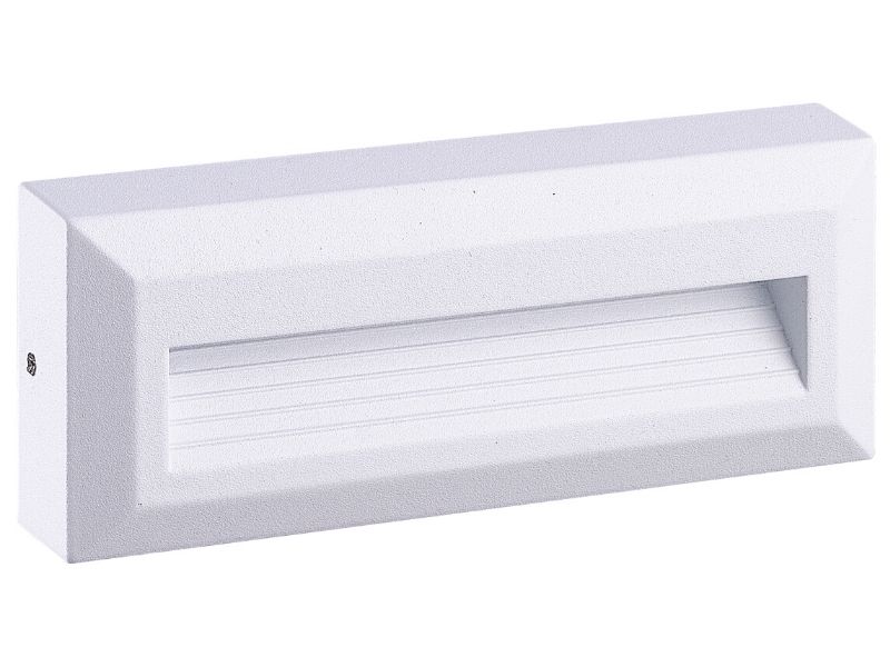SVETILJKA FASADNA ZIDNA PRAVUGAONIK SOLED IP54 LED 3W BELA GRW2956-W