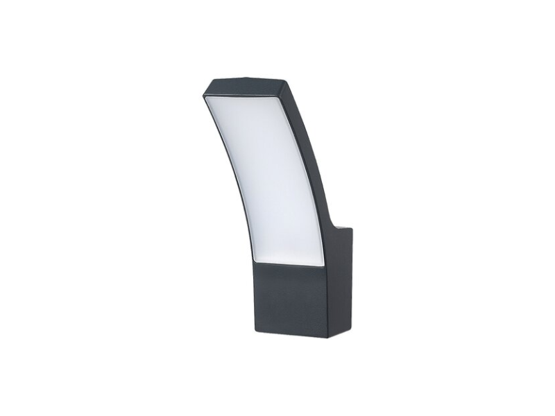 LAMPA ZIDNA LED 12W,ANTRACIT,IP44,800lm,3000K,RAB 7504