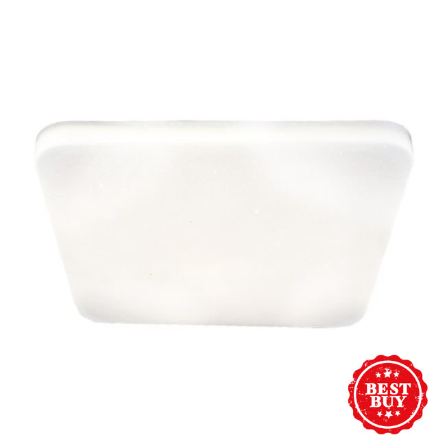 PLAFONJERA LED RABALUX LUCAS(*) KVADRAT 3074 24W 1800lm 4000K 375x375 IP20
