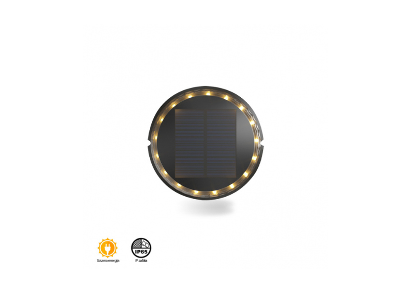 LAMPA LED SOLARNA - PODNA 2W,IP65,2700K,C01