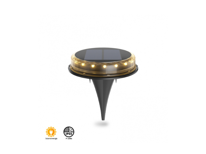 LAMPA LED SOLARNA - PODNA 2W,IP65,2700K,C01