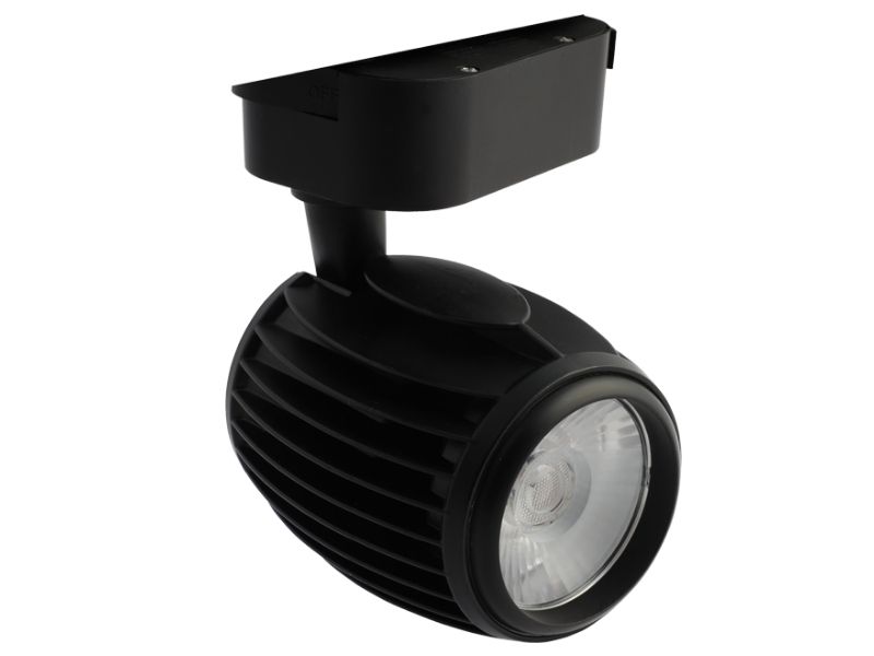 ŠINSKI REFLEKTOR ESTIA 30W LED 3000K CRNI ALUMINIJUM IP40 109479 PELSAN