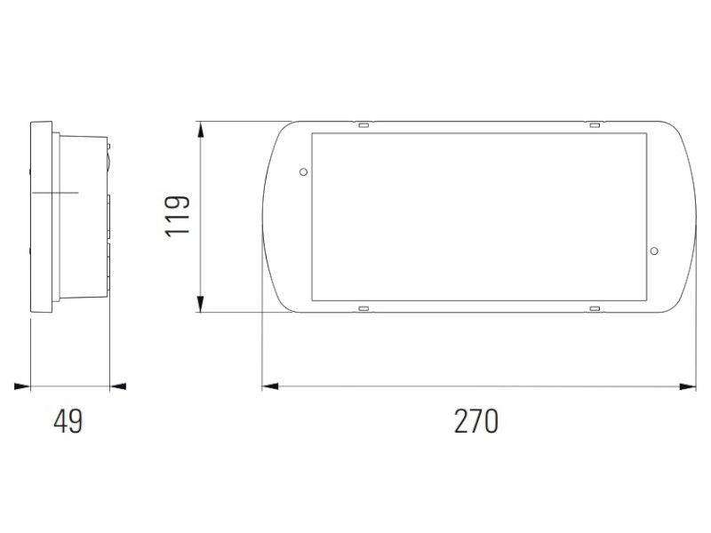 PANIK LAMPA LED CPE SL2MNM42D3C3A EATON SAFELIFE IP42 100lm