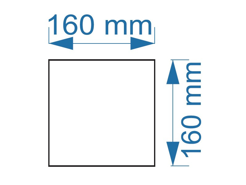 MASKA ZA VENTILATOR KUPATILSKI MTG A100M PVC SIVA