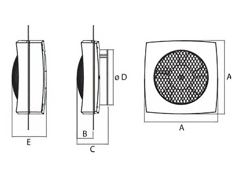 VENTILATOR CATA HELICOIDAL LHV 160 00660000